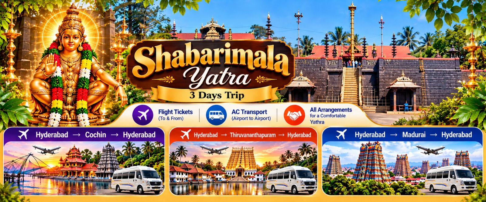 Sacred Shabarimala riverfront