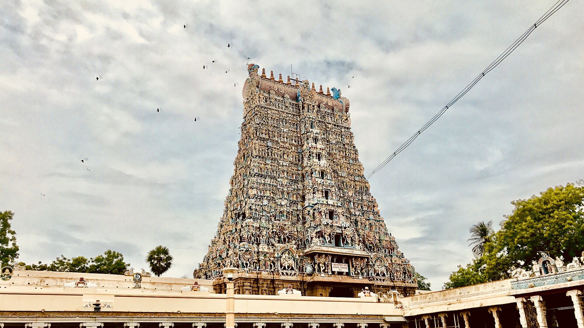 Madurai Meenakshi temple and Kanyakumari coast